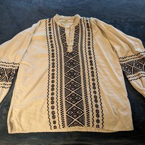 Authentic Cotton Guatemalan Mens Shirt
